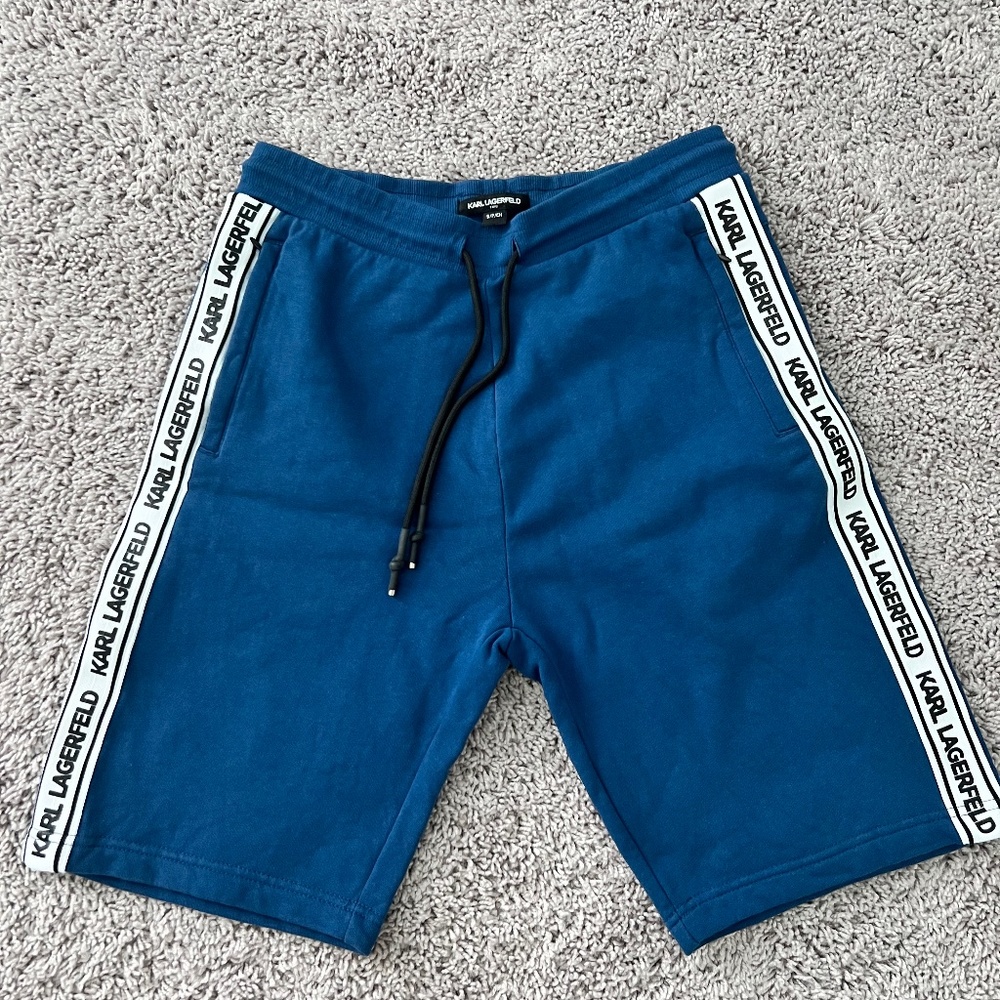 Karl Lagerfeld jersey athletic shorts